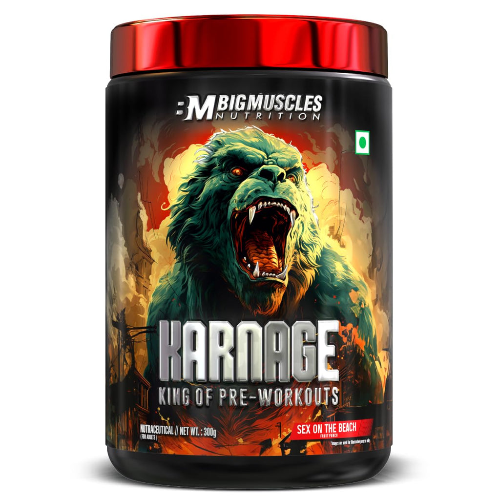 BigMuscles Karnage Pre-Workout – Red Edition