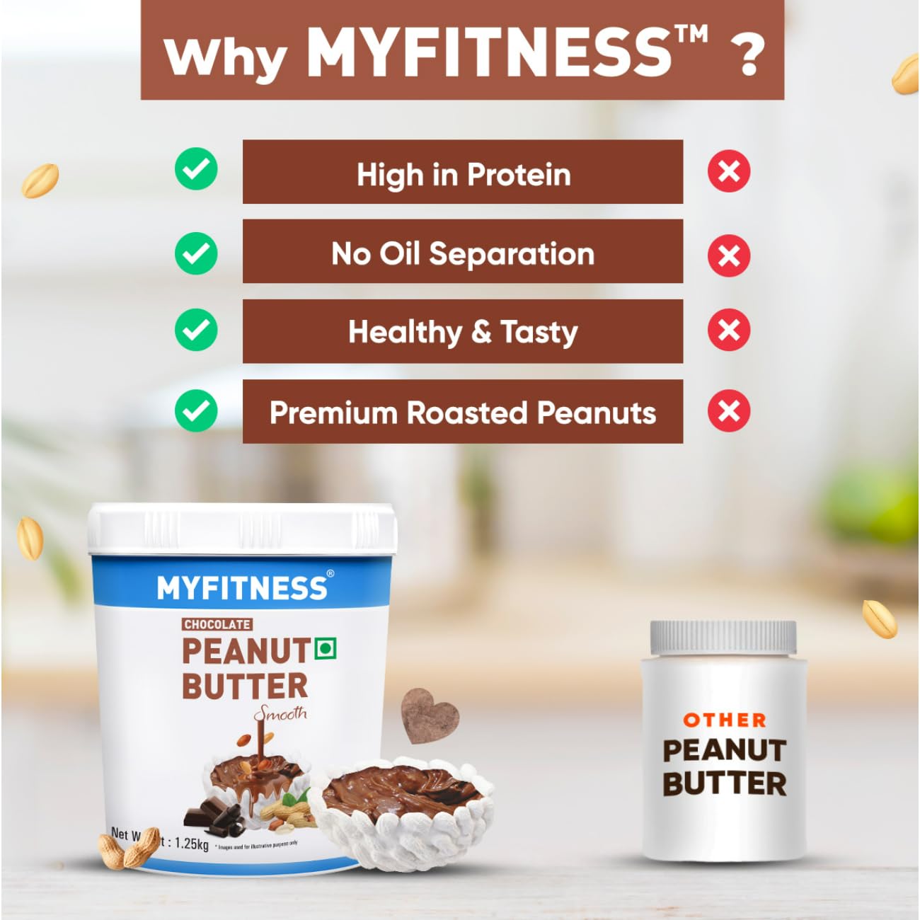 MyFitness Chocolate Peanut Butter