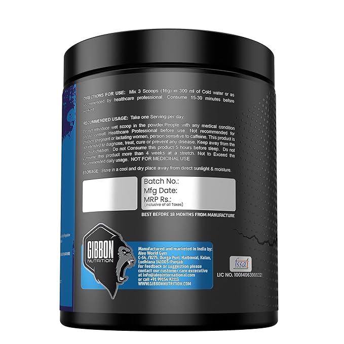 Gibbon JOLT Pre-Workout (400g)