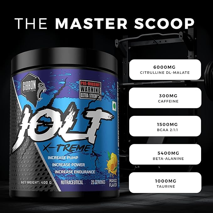 Gibbon JOLT Pre-Workout (400g)