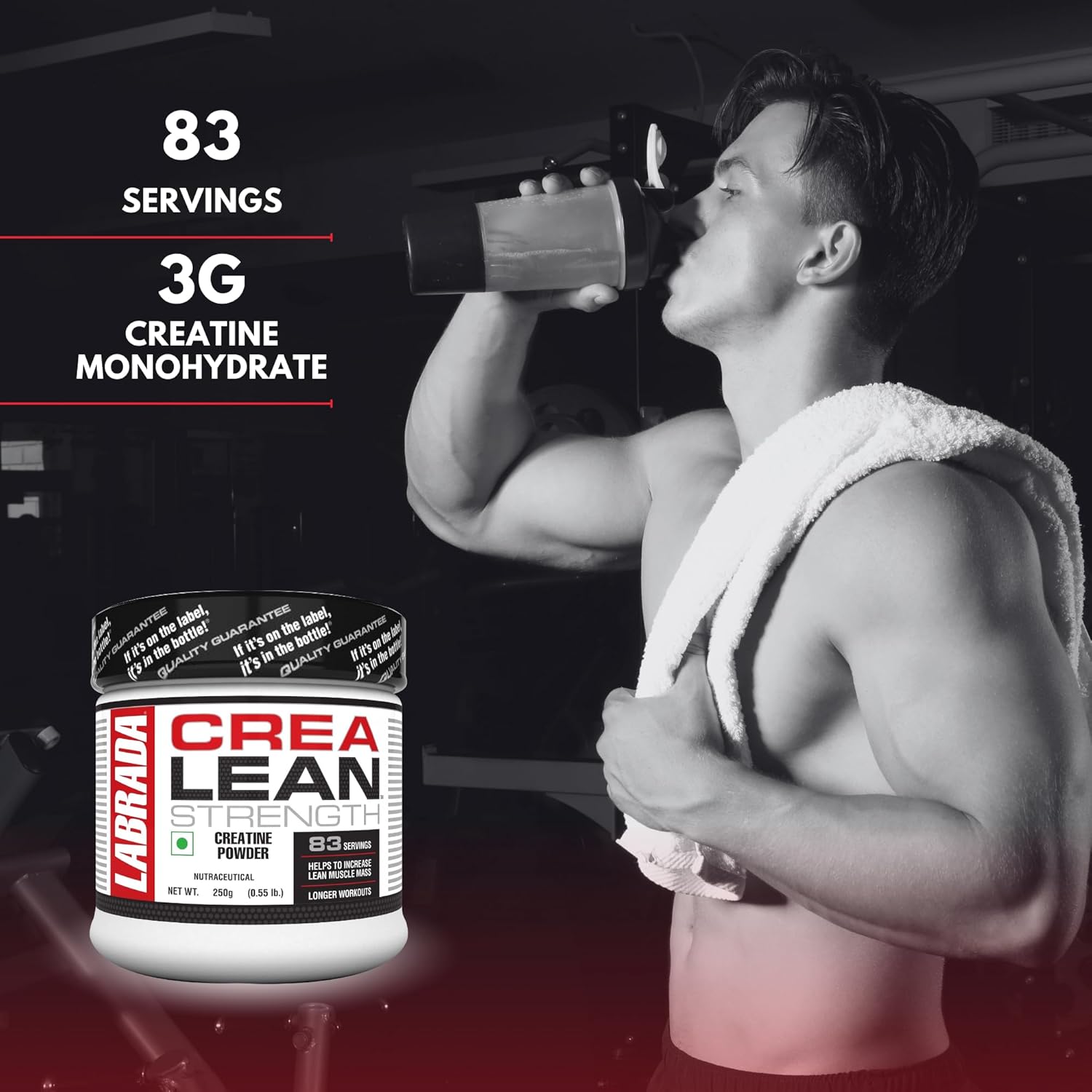 Labrada CreaLean Creatine Monohydrate – 250g