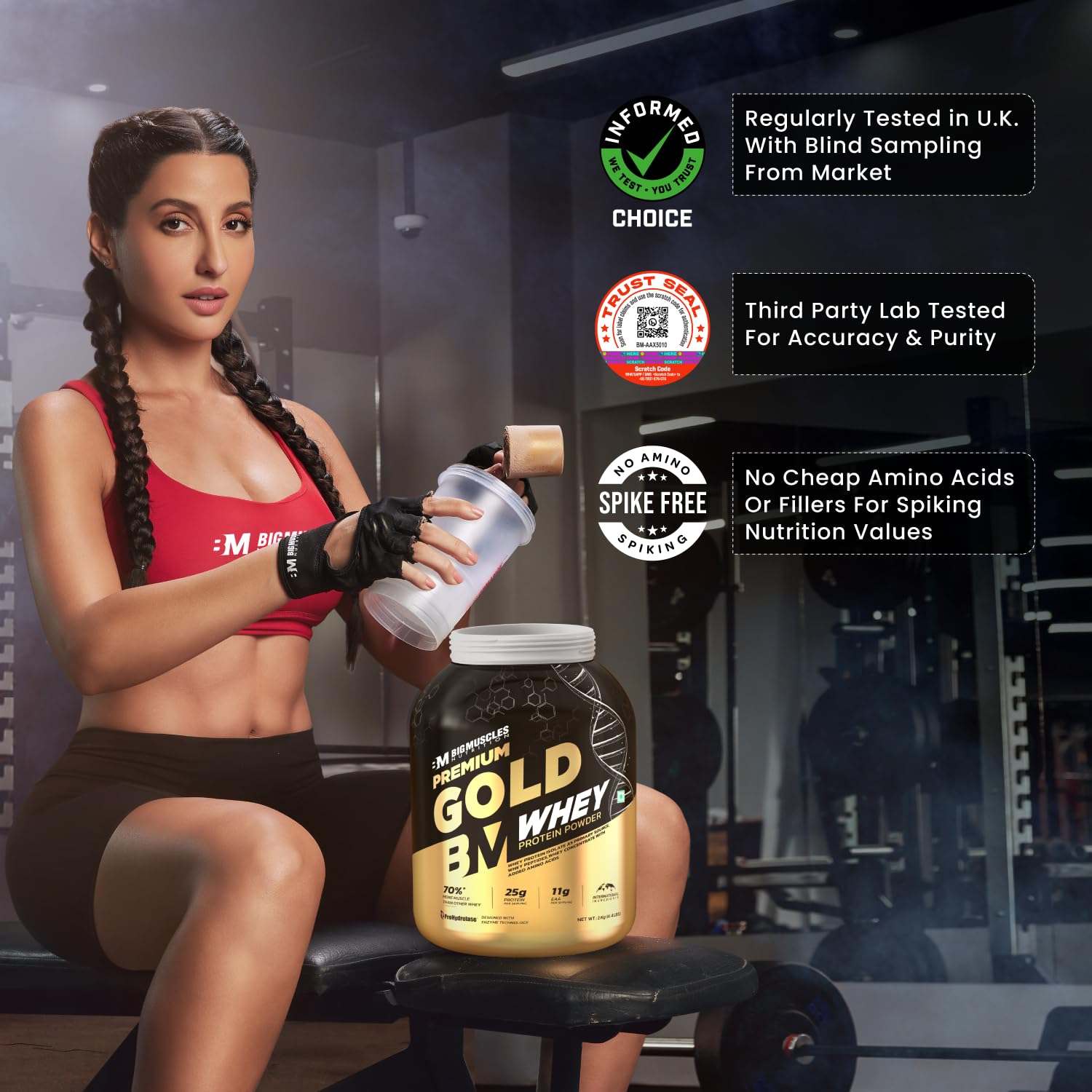 BigMuscles Gold Whey Protein