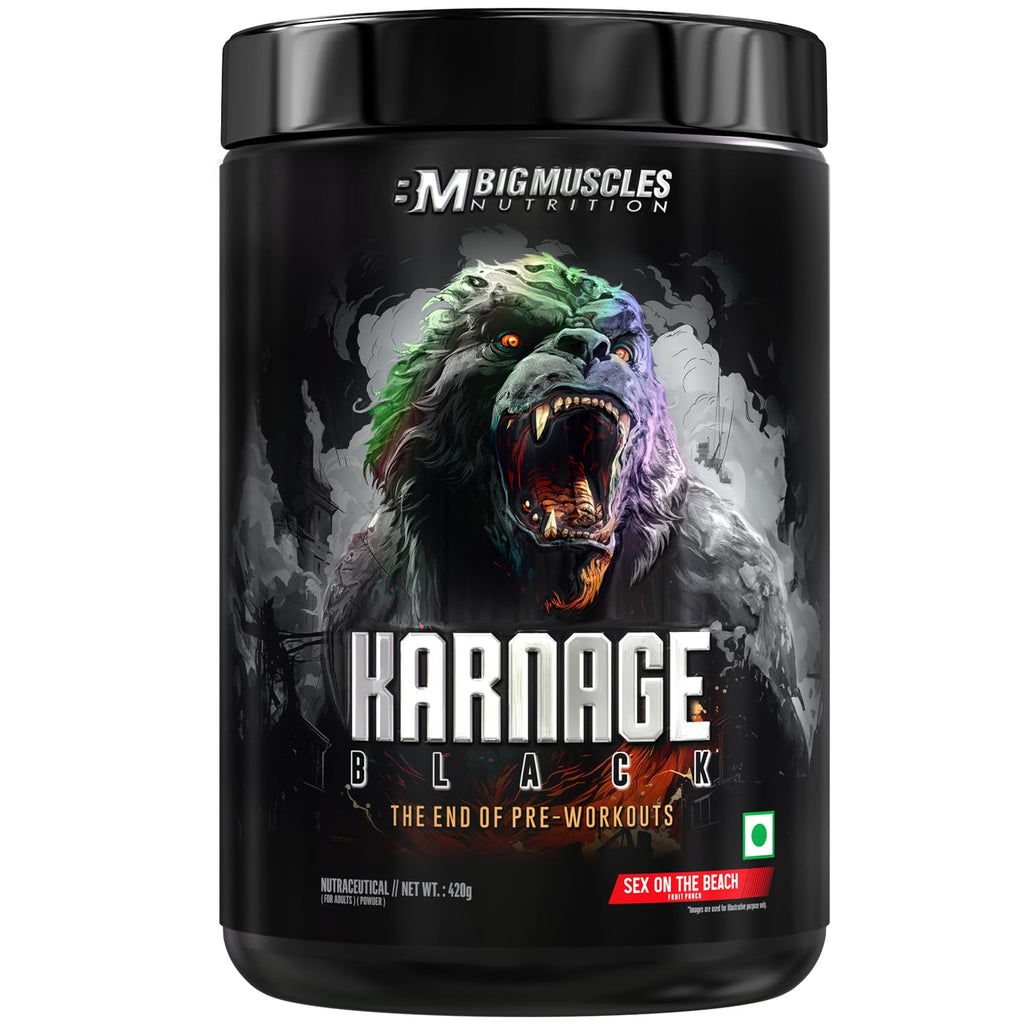 BigMuscles Karnage Pre-Workout – Black Edition