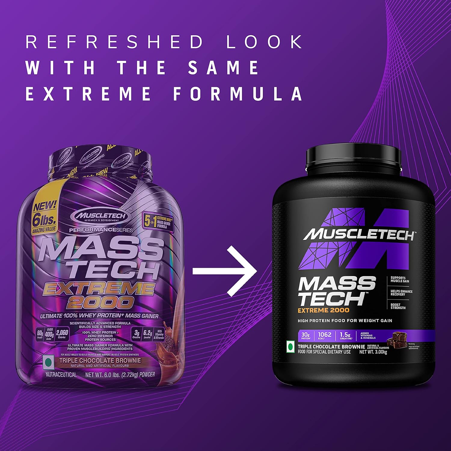 MuscleTech Mass Tech Extreme 2000 – 3kg