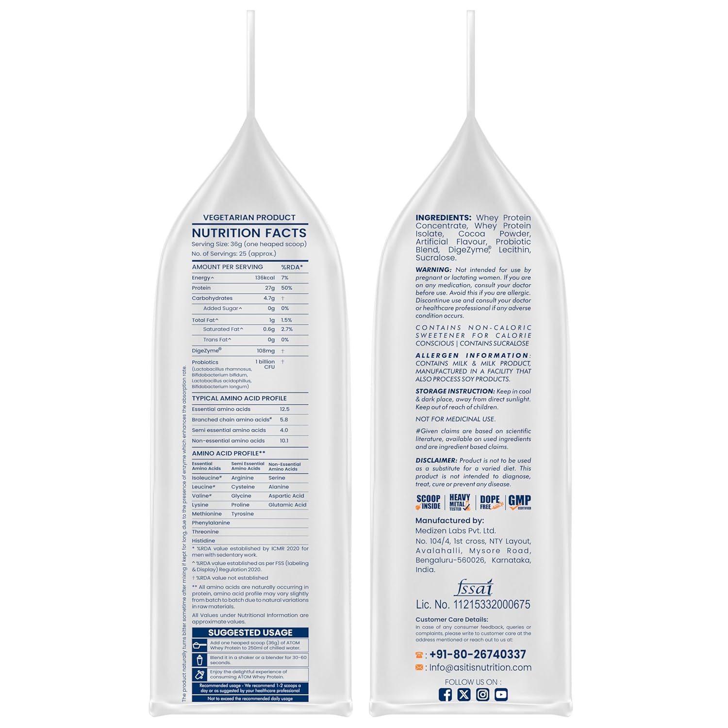 AS-IT-IS Whey Protein Concentrate