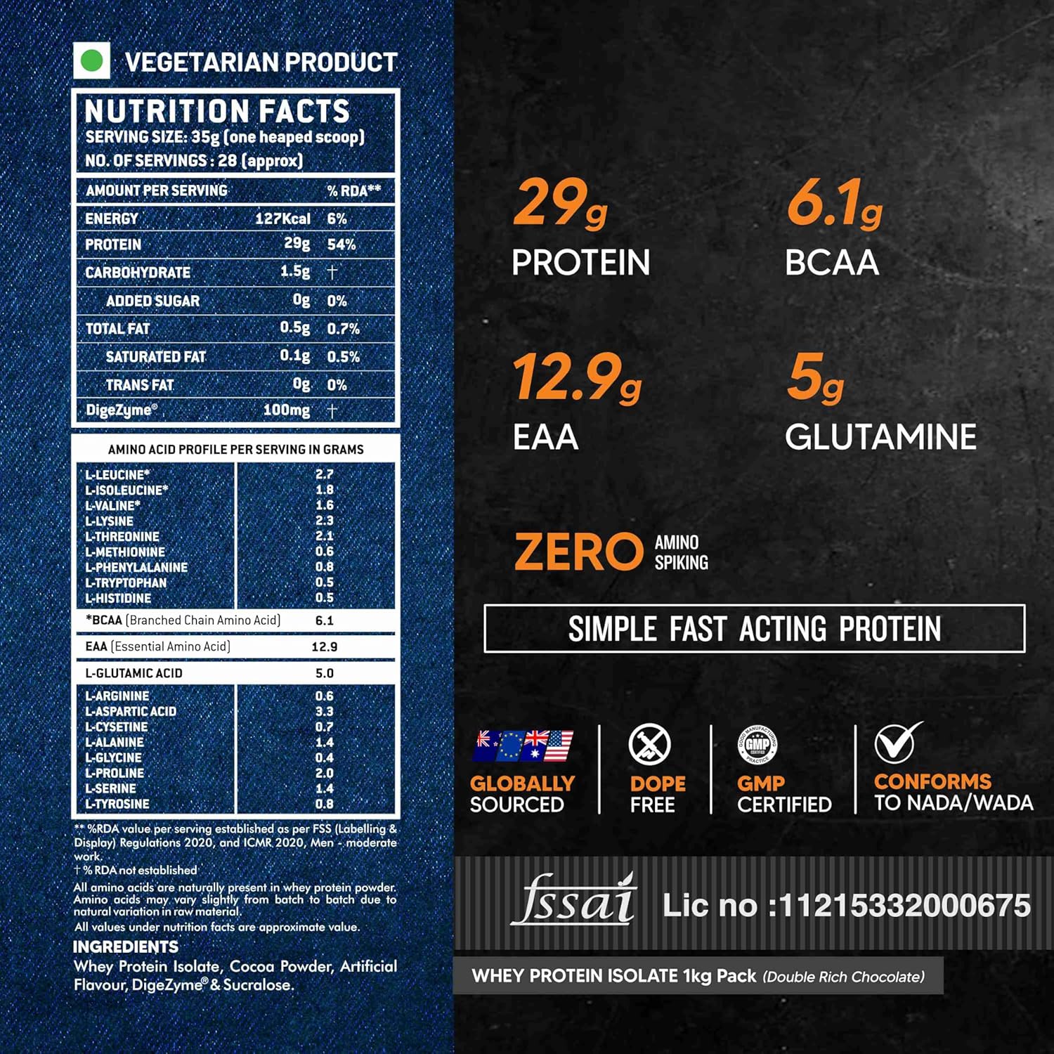 AS-IT-IS Whey Protein Isolate