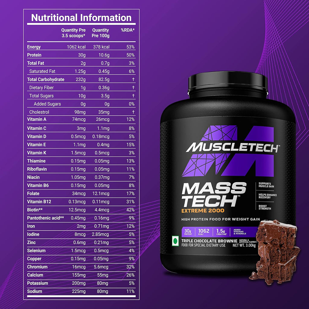 MuscleTech Mass Tech Extreme 2000 – 3kg