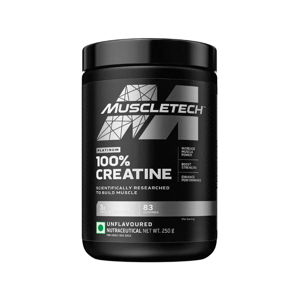 MuscleTech Platinum 100% Creatine - 250g - Unflavoured