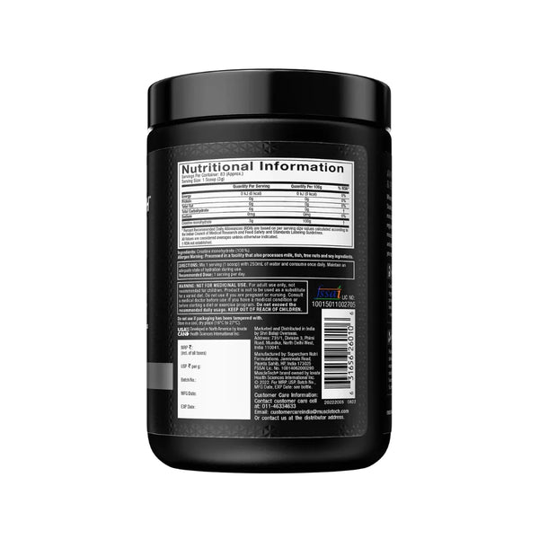 MuscleTech Platinum 100% Creatine - 250g - Unflavoured
